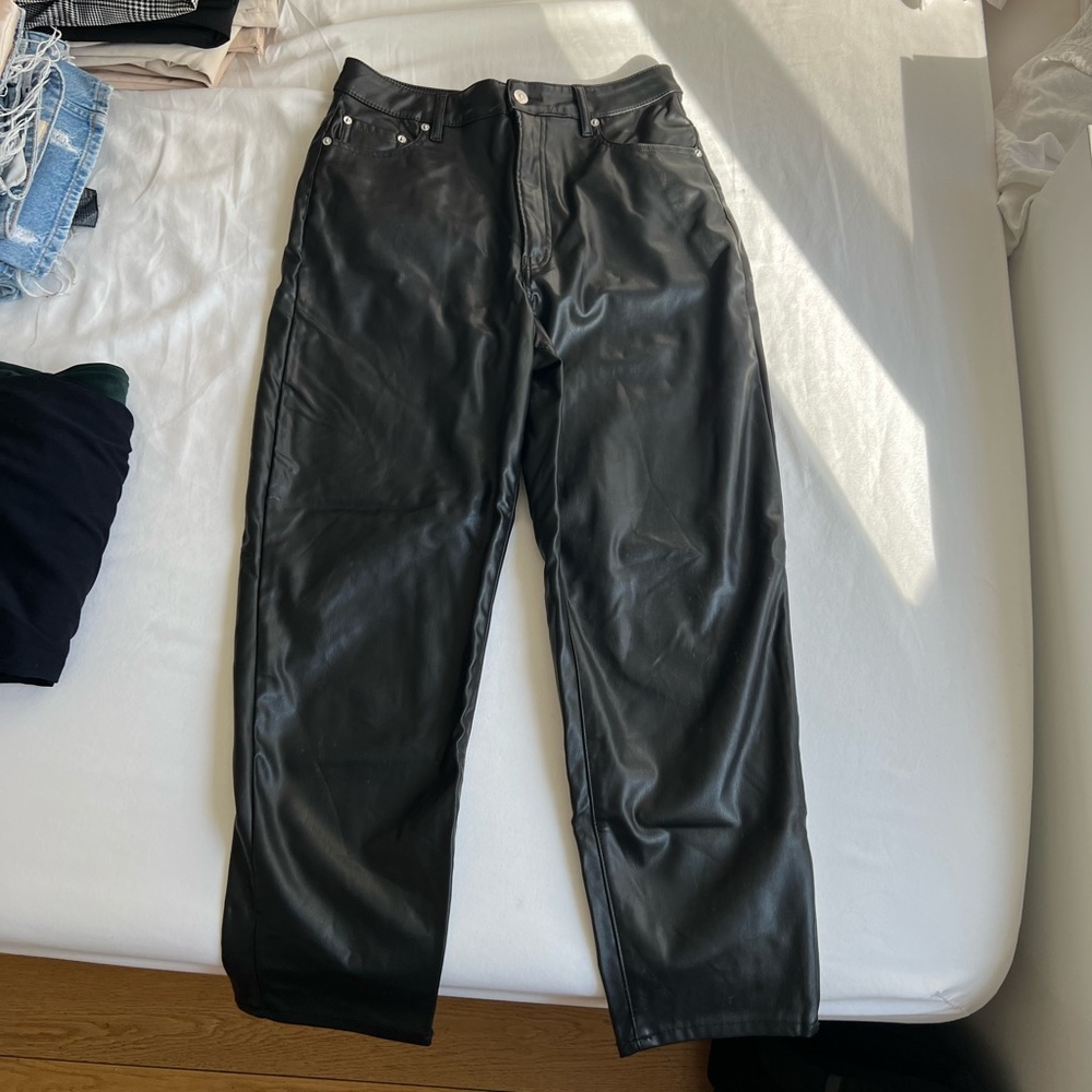 H&M Leather Pants